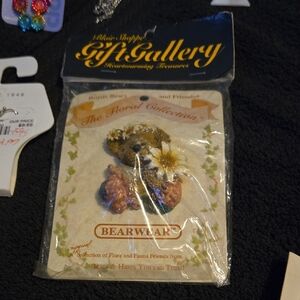 Bearwear Floral Collection Pin